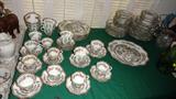 two partial set of India tree dish ware