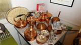 copper kitchen ware, in great shape