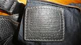 Black Coach purse label