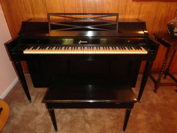 1955 Acrosonic spinet piano by Baldwin.