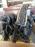 group of turn of the century African art