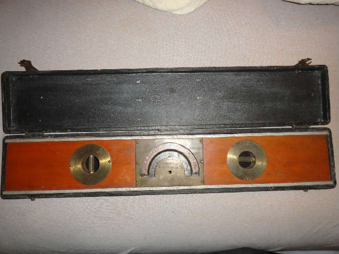 Bradford Union Mfg. Co. (Pa.) Spirit Level Inclinometer Clinometer Pat. 4-5-04