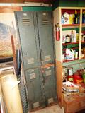 vintage metal gym lockers