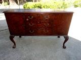 1970's mahogany side chest