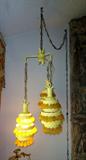 great 1970's hanging light