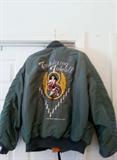 Avirex Nylon flight jacket.
