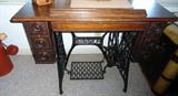 antique sewing machine