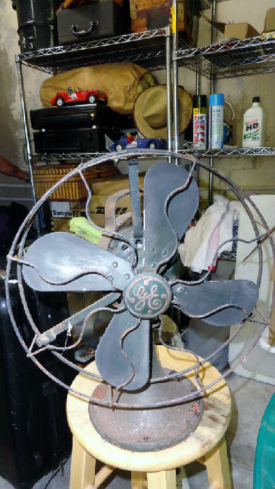 vintage large fan