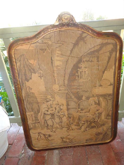 framed tapestry