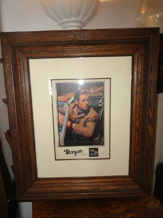 Our CLient worked for the morgan car company and these are all the art work that he did for them....
