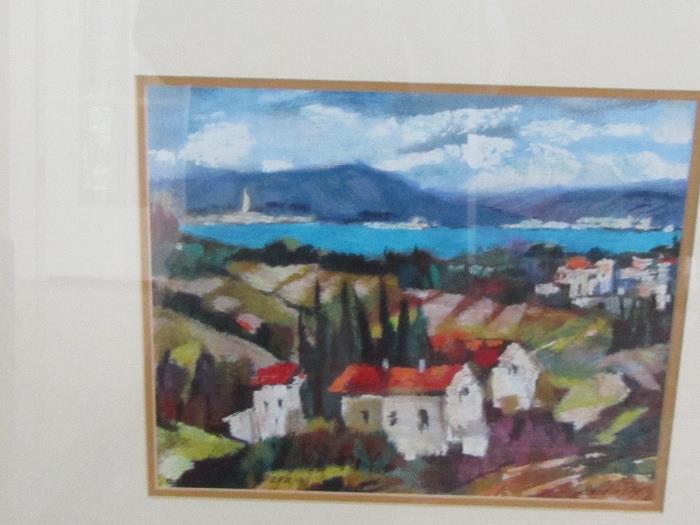 Brodinsky Serigraph, Signed and Numbered,Listed Artist