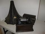 Edison phonograph, missing some parts