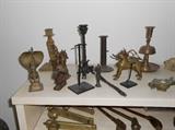 Collection of Small Bronze Items