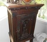Carved Medieval Cabinet