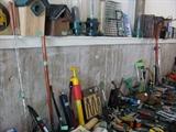 Bird houses, misc. hand tools