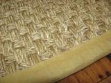 Hemp rug 9'6"x12' by Merida with border