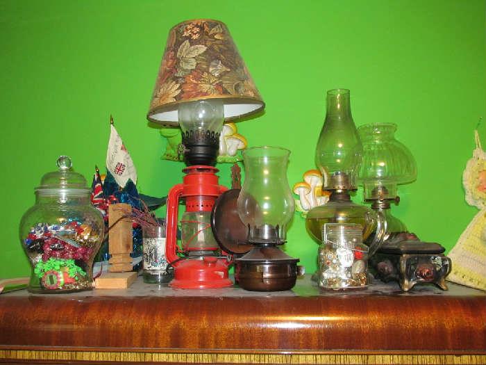 Beautiful Antique Lamps