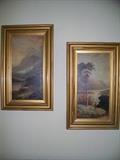 Oil on canvas by Dixon  $200.00 pair