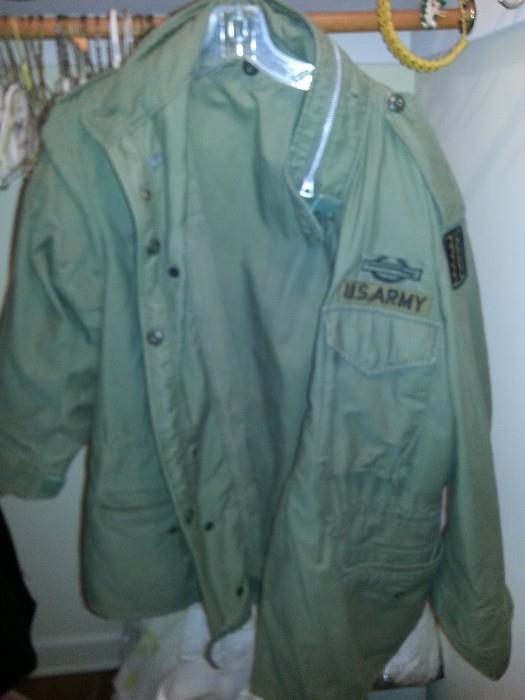 Vintage army jacket   $8