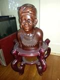 Wood figure with stand  $30