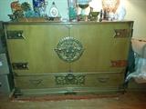 Chest  with brass handles   $295