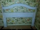 White Full headboard   $20