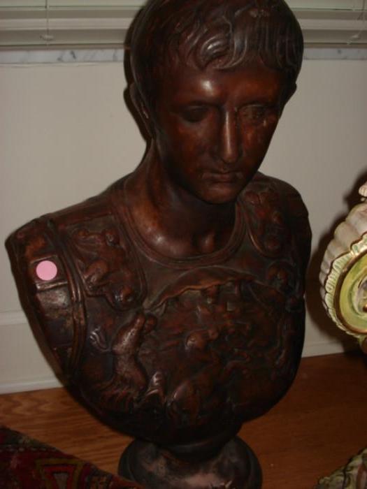 Details of bust