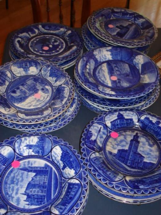 Flo Blue plate collection