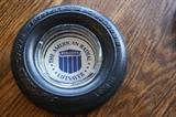 VINTAGE TIRE ASH TRAY