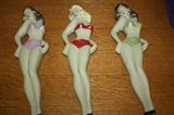 PIN UP GIRLS WALL HANGERS