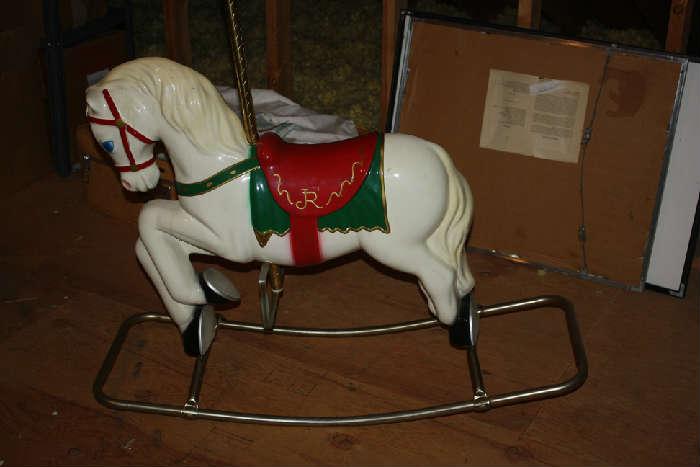 CAROSELL ROCKING HORSE