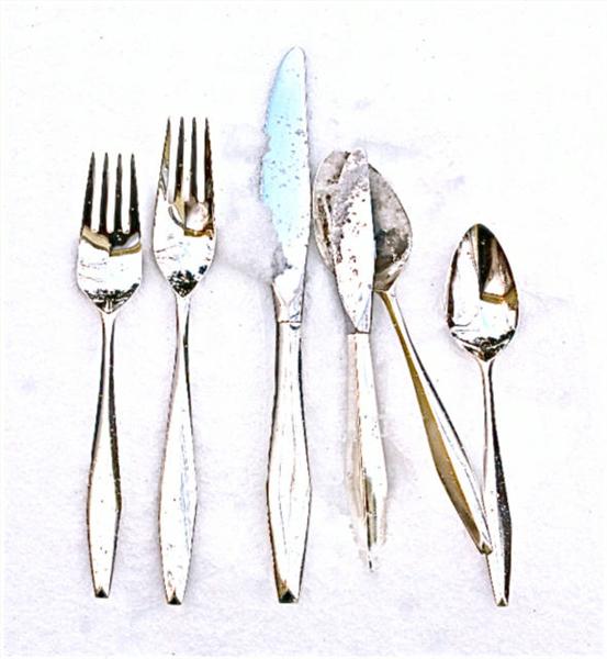 Reed & Barton "Diamond" flatware, Gio Ponti