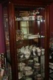 CHINA CABINET FULL OF CHINA
