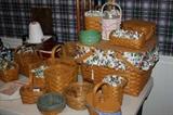 LONGABERGER BASKETS AND POTTERY