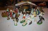 VINTAGE NATIVITY SET