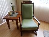 Antique Eastlake Platform Rocker