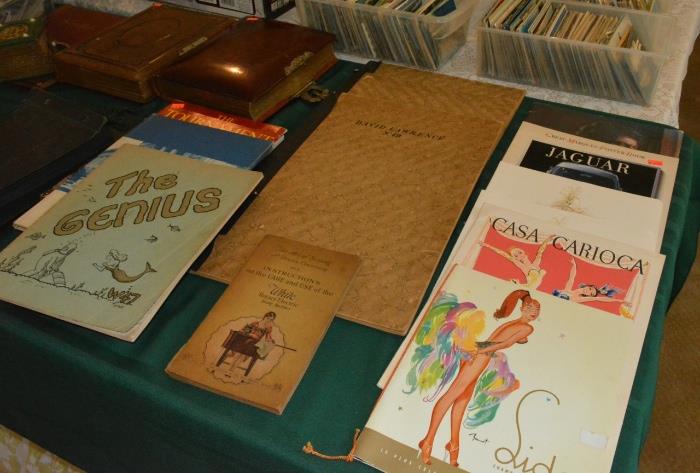 School Annuals and vintage show programs!