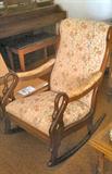Vintage Goose Neck Rocker