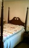 Sanford Mahogany four Post Bed