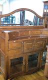 Cherry Mirrored Buffet