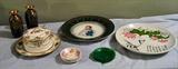 Napoleon portrait plate & more