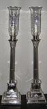 30" Silverplate Lamps