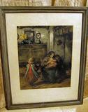 Excellent Signed and numbered water color