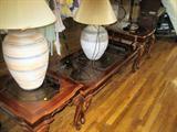 Chippendale Coffee Table & Lamp tables