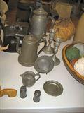 Vintage Pewter Items