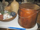Large Sugar Bucket and Serving Bowl
