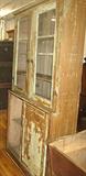 Country Store Step-back Cabinet Vintage