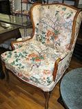 Floral Side Chair