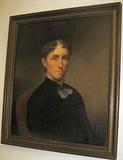 1800's Oil Portrait on Board
