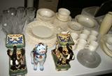 Asian Porcelain, Metlox China, Crystal Stemware